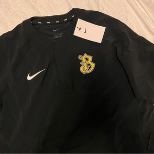 nike baseball short sleeve windshirt
